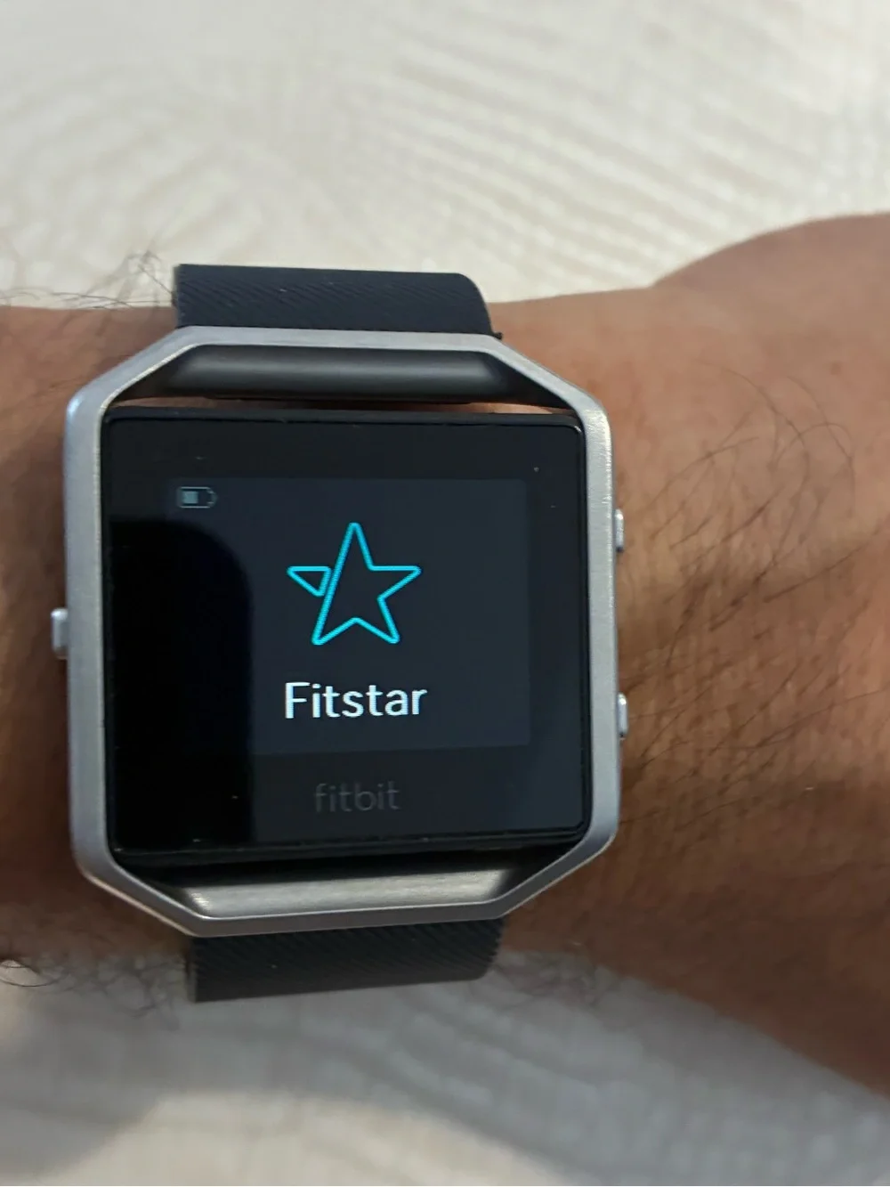 fitbit Smartwatch with Black Band